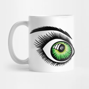 The Green eye (s) is looking at you! Mug